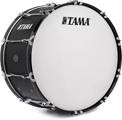 Tama Fieldstar Marching Bass Drum - 14 X 28 Inch - Satin Black • $729.95