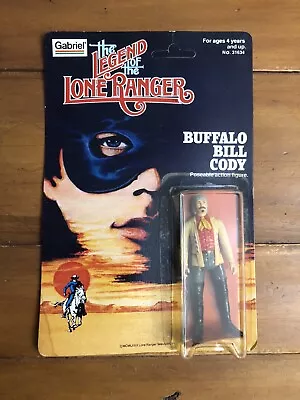 1980 Gabriel The Legend Of The Lone Ranger Buffalo Bill Cody Figure Unpunched • $100