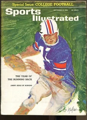 Jimmy Sidle 1964 Sports Illustrated No Label Newsstand 9/21 Auburn Tigers 80318 • $42.96