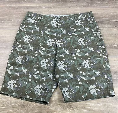 Puma Golf Shorts Mens Size 32 Gray Drycell Comfort Camo Performance Stretch • $18