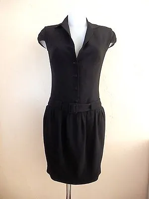 MARTIN GRANT - ROBE - Size 36fr - Black Intense - Authentic • $107.50