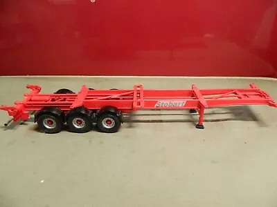 Corgi 1:50 Scale  3 Axle Skeletal Trailer  Stobart In VGC Code 3 . • £9.99