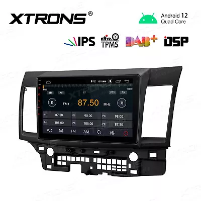 For Mitsubishi Lancer Android 12.0 Car Auto Stereo Radio GPS Navi WIFI Bluetooth • $99.99