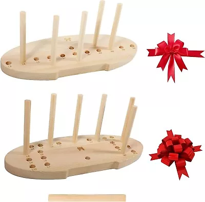 Bow Maker For Ribbon Holiday WreathsWooden Wreath Bow Maker Tool For Creating • $11.42