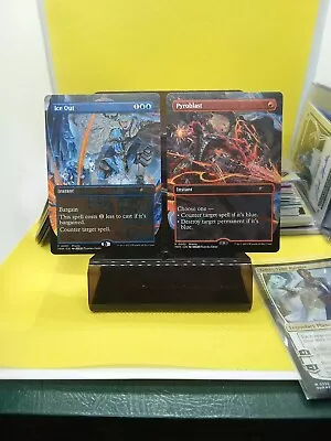 Pyroblast & Ice Out - English 2023 Wilds Of Eldraine Anime Trailer Promo Mtg NM • $15.99