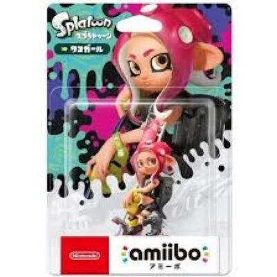 Nintendo Amiibo Octoling Girl Splatoon 2 Pink Figure Switch 3DS Wii U • $61.90