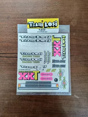 Vintage Team Losi A-8318 Original XXT CR  Truck Decal Sheet Not A Reproduction  • $30