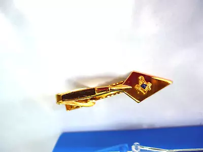 Vintage Masonic Temple Trowel Tie Clip • $7.99