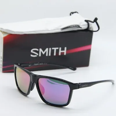 New Smith Pinpoint 807 Cp (di) Black Authentic Sunglasses W/case 59-16 • $129.05