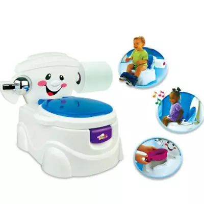 3 In 1 Musical Potty Training With Flush System Training And Removable Urinary • £29.99