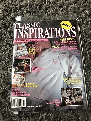 Classic Inspirations Magazine Issue No. 1 1993 • £3