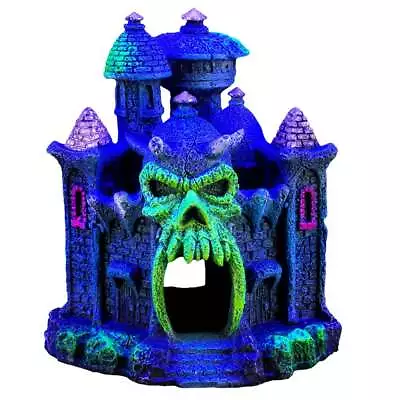 Marina IGlo Skull Castle 15cm Aquarium Fish Tank Ornament • £14.29