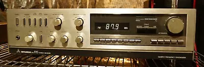 Vintage Japan Mitsubishi DA-R15 Stereo Receiver W Digital Display & Phono Input • $150