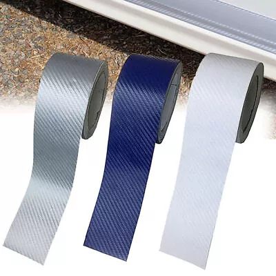 10*300cm Carbon Fiber Car Sticker Door Anti Scratch Protector Sticker Accessory • $14.51