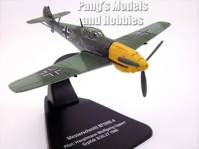 Bf-109 (Bf-109E-4) Wolfgang Lippert - 1940 1/72 Scale Diecast Model By Oxford • $38.99