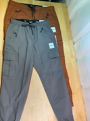 New Men's Sonoma Flexwear Relaxed Jogger Pants --Nice Looking!!- • $36.99