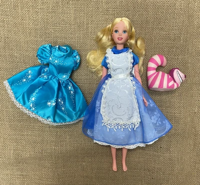 $10 • Buy Disney / Mattel Alice In Wonderland Alice Doll With Cheshire Cat