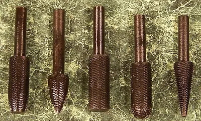 5pc 1/4  Shank ROTARY RASP FILE SET For Wood Plastic And Soft Metal Burr Alloy • $14.99