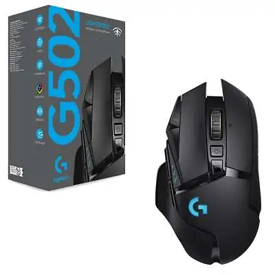 Logitech G502 Lightspeed Wireless Gaming Mouse With Hero 16K Sensor • $208.95