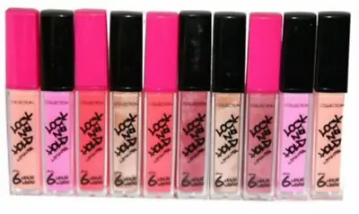 Collection 2000 Lock N Hold Lip Gloss 6 Hour Wear Choose Your Shade BRAND NEW • £2.49