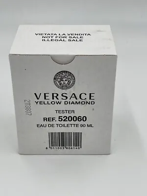 Versace Yellow Diamond By Versace TESTER For Women Eau De Toilette Spray 3.0 Oz • $40.57