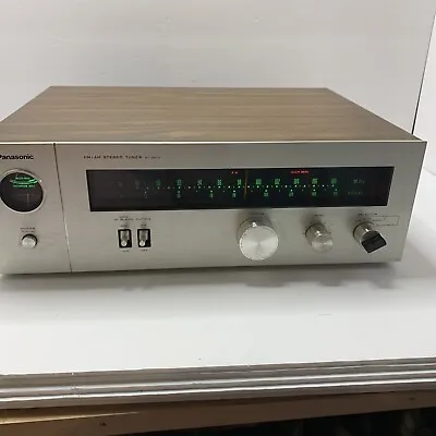 VINTAGE PANASONIC ST3400 AM FM STEREO TUNER RECEIVER Tested Working • $225