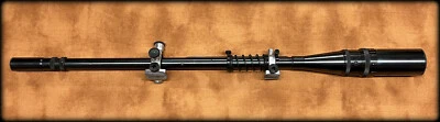 $600 • Buy Vintage J Unertl Bench Rest 12X 3/4” Tube Target Scope W/ Adjustable Mounts