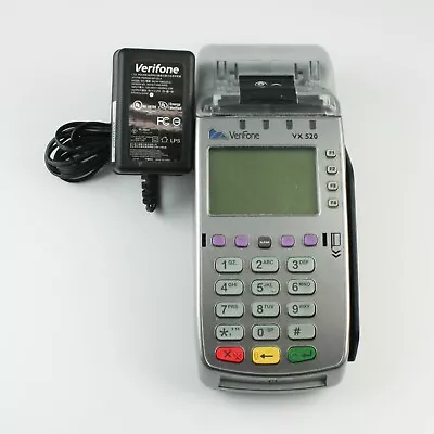 VeriFone VX 520  - Credit Card POS Terminal DIAL/ETH/CTLS • $29.99