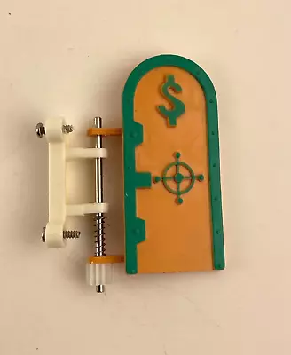 Vtg Mr Christmas Mickeys Clock Shop Disney REPLACEMENT PART Door: Goofy Bank • $6.99