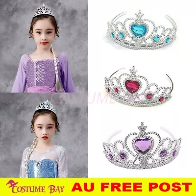 Frozen Princess Elsa Anna Tiara Birthday Party Dress Up Accessories Halloween  • $5.12