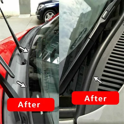Car Front Windshield Panel Rubber Seal Strip Sealed Moulding Trims Accessories • $17.98