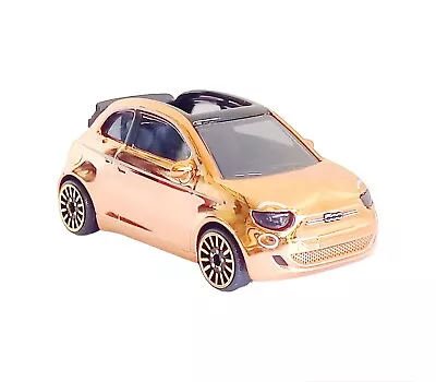 Majorette Fiat 500 Icon Rose Gold BUILD YOUR CAR FACTORY - 2024 - Opened Wheel • $15
