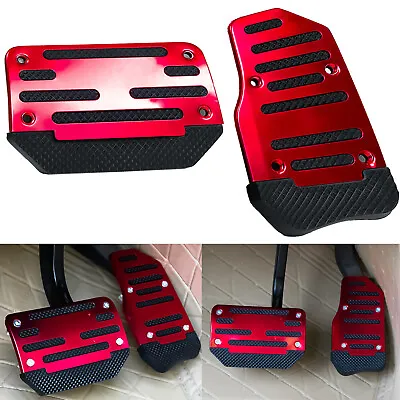 2Pcs Accessories Non-Slip Automatic Gas Brake Foot Pedal Pad Cover Kit Universal • $9.29