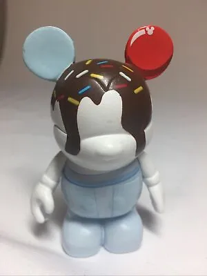 DISNEY VINYLMATION 3  URBAN SERIES 6 ICE CREAM SUNDAE CHERRY MICKEY MOUSE W/CARD • $8