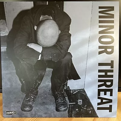 Minor Threat-Self Titled BLUE VINYL LP Record & Poster 1st 2 7 S! Used-Fast Ship • $26