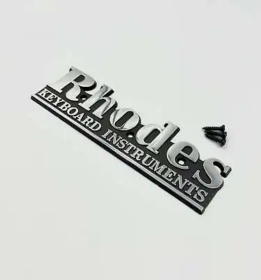 Rhodes Large Rear Logo Electric Piano Replacement Badge • $22.99