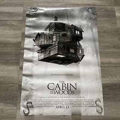 Movie Poster The Cabin In The Woods 27x40 Movie Poster (2012) Movie Memorabilia • $30