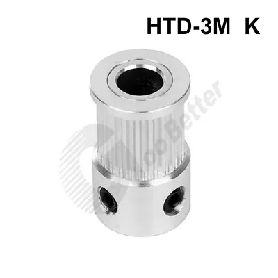 HTD-3M K Type Timing Pulley 12T~20T Bore=3~14mm For 10 Mm Belts Timing Pulley • $15.59