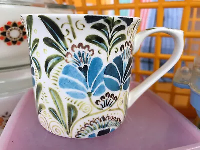 V&a William De Morgan Chinese Flower Title Design  Fine English Bone China Mug • £12.99