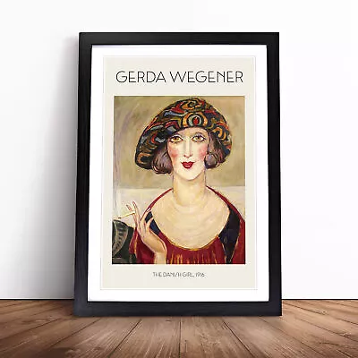 Danish Girl By Gerda Wegener Wall Art Print Framed Canvas Picture Poster Decor • £34.95