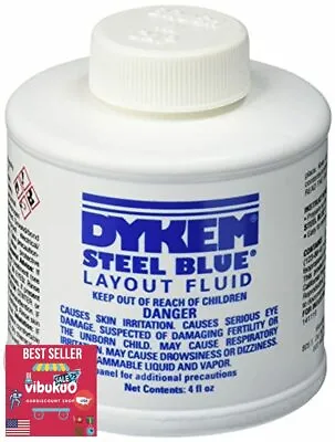 Dykem Machinist Steel Blue Liquid Die Metal Marking Tool Dychem Layout Dye Fluid • $29.44