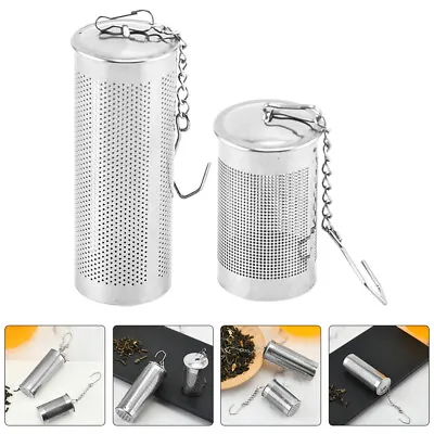  2 Pcs Steel Coffee Infuser Strainer Tea Filter Fine Mesh Stainless • $5.89