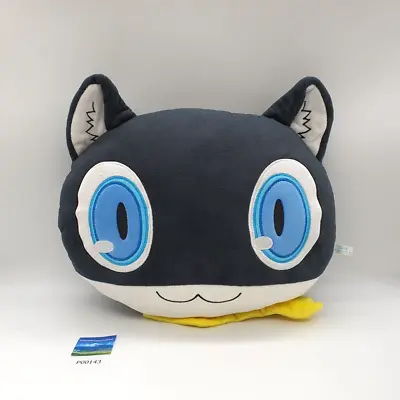 Morgana Face P143 Persona 5 SEGA Plush Cushion 10  Stuffed Toy Doll Japan • $33.57