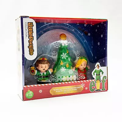 Fisher Price Little People Collector ELF Movie Figure Set Christmas Buddy Jovie • $20.29