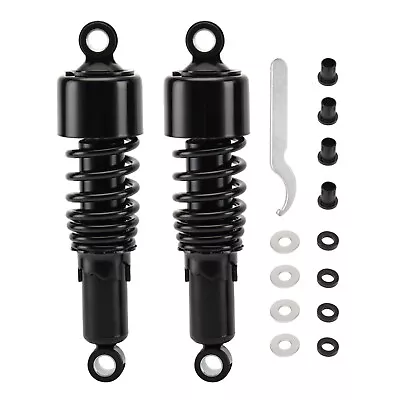 Motorcycle 10.5  Rear Shocks Suspension For Harley '80-up Touring Sportster Dyna • $84.99