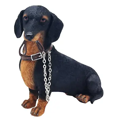 Dachshund Figurine Ornament Leonardo Walkies Sausage Dog Lover Gift Decoration • £18.90