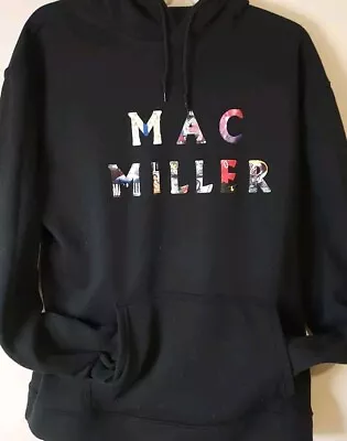 Mac Miller Hoodie Album Faces Black XL • $27.50