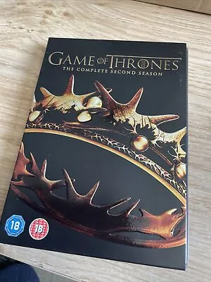 Game Of Thrones: The Complete Second Season DVD (2013) Lena Headey Cert 18 5 • £1.74