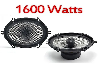 £29.99 • Buy 5 X 7  6 X 8  Speaker Oval Inch 2 Way Extreme Performance Speakers New...