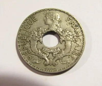 French Indo-China 1937 5 Centimes Coin • $8.99